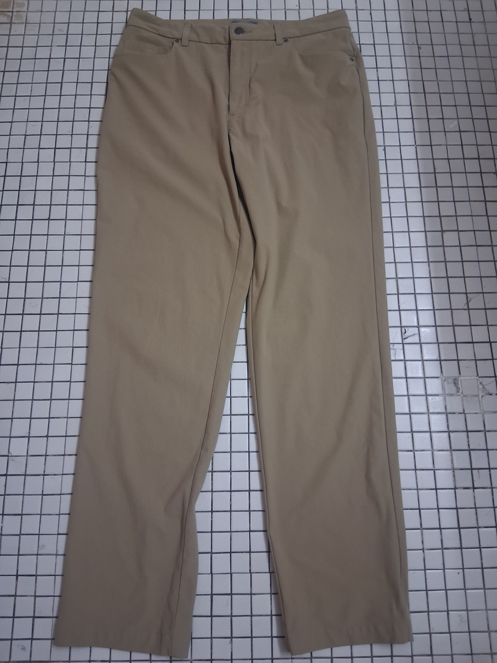 WVRST Athletic 32X32 Men's Khaki Dress Pants - Classic Straight Fit